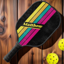 Distrestierter Retro-Streifen dunkler 80er mit Nam