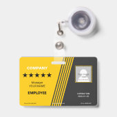 Distributor-Abzeichen Ausweis (Vorderseite mit Ausziehbar)