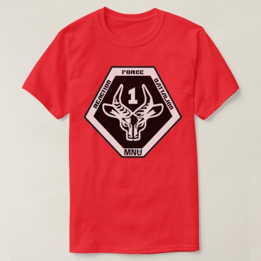 District 9 MNU 1st Reaction Battalion T-Shirt (Design vorne)