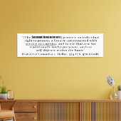 District of Columbia / Heller, 554 U.S. 570 2008 Leinwanddruck (Insitu (Wohnzimmer))