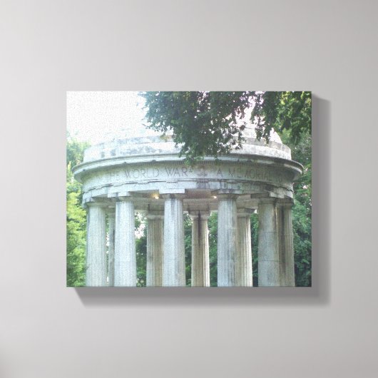 District of Columbia War Memorial Leinwanddruck (Vorderseite)