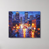 District Street Leinwanddruck (Vorderseite)