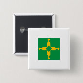 Distrito bundesstaatlich, Brasilien Button (Vorne & Hinten)