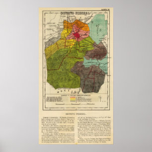 Distrito Bundesstaatlich, Mexiko 2 Poster