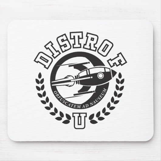 Distro Foxtrot Universität Mauspad (Vorne)