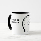 DISZIPIE DER BEHERRSCHUNG TASSE (Vorderseite Links)