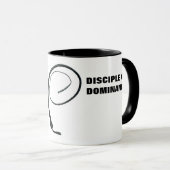 DISZIPIE DER BEHERRSCHUNG TASSE (VorderseiteRechts)
