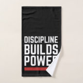 Disziplin Baut Kraft Gym Workout Handtuch (Handtuch)