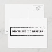 Disziplin = Ergebnisse Postkarte (Vorne/Hinten)