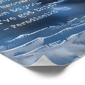 Disziplin in deinem Geist Poster (Ecke)