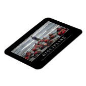 Disziplin: inspirierendes Zitat Magnet (Linke Seite)