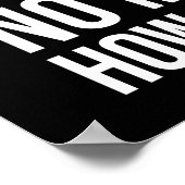 Disziplin ist es, aufzutauchen, zu spielen, zu stü poster (Ecke)