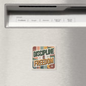 Disziplin ist Freiheit Magnet (In Situ (Geschirrspüler))