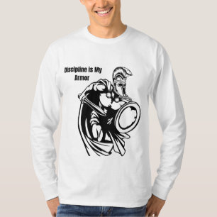 „Disziplin ist meine Rüstung – Krieger-Schwert-T-S T-Shirt