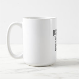 Disziplin ist meine tägliche Wahl – Motivation für Kaffeetasse