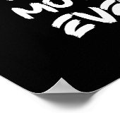 Disziplin / Motivation, Fitness, Husteln, Erfolg Poster (Ecke)