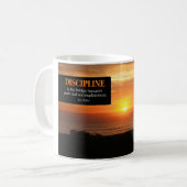 Disziplin-motivierend Tasse (Vorderseite Links)
