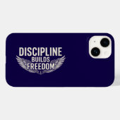 DISZIPLIN SCHAFFT FREIHEIT Case-Mate iPhone HÜLLE (Rückseite (Horizontal))