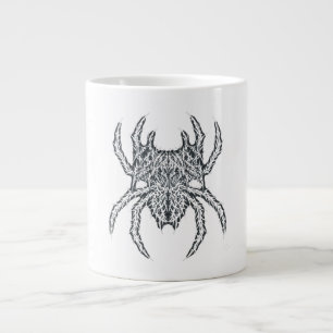 Disziplin-Spinne-Gym-Fitness-Grafik Jumbo-Tasse