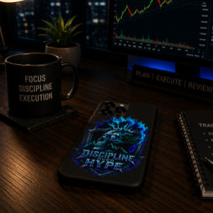 Disziplin statt Hype Bitcoin Krypto-Mentalität Des Case-Mate iPhone Hülle
