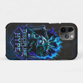 Disziplin statt Hype Blue Grunge Bitcoin Case-Mate iPhone Hülle (Rückseite (Horizontal))