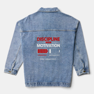 Disziplin statt Motivation – Bleib konsequent | Se Jeansjacke