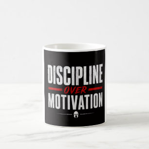 Disziplin statt Motivation Kaffeetasse