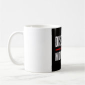 Disziplin statt Motivation  Kaffeetasse (Links)
