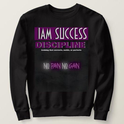 DISZIPLIN SWEATSHIRT (Design vorne)