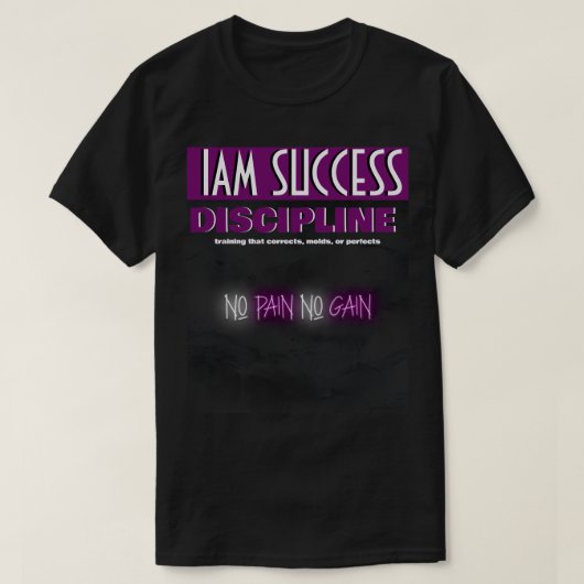 DISZIPLIN T-Shirt (Design vorne)