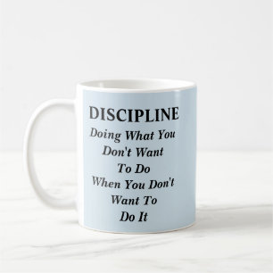 Disziplin - Tasse-A-Tude Kaffeetasse