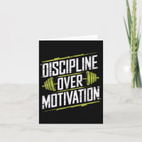 Disziplin über Motivation, Gewicht des Gymnasiums