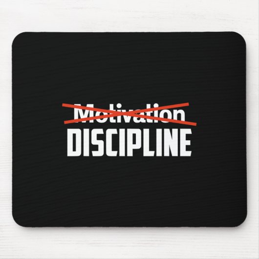 Disziplin über Motivation Sigma Grindset Resist S Mousepad (Vorne)