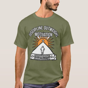 Disziplin überwiegt Motivation – Chugs ’N’ Groove T-Shirt
