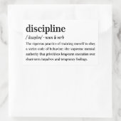 Disziplin Wörterbuch Definition Ästhetik Rechteckiger Aufkleber (Tasche)