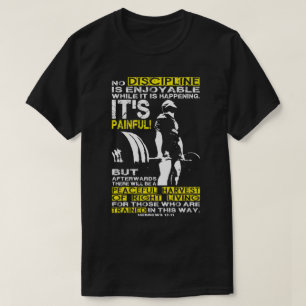 DISZIPLINIE - Abbruch der Stilllegung Motivierend T-Shirt