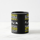 DISZIPLINIE - Abbruch der Stilllegung Motivierend Tasse (Zentrum)