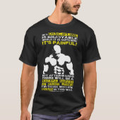 DISZIPLINIE - Bodybuilding Workout Motivierend T-Shirt (Vorderseite)