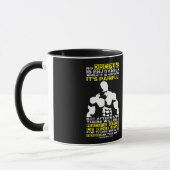 DISZIPLINIE - Bodybuilding Workout Motivierend Tasse (Links)