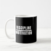 Disziplinmotivation Kaffeetasse (Links)