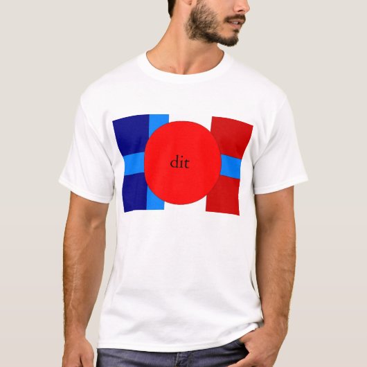 dit Logo-Shirt T-Shirt (Vorderseite)