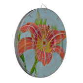 Ditch Lily Dartscheibe (Vorderseite Links)