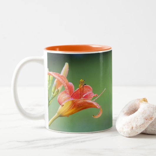Ditch Lily Zweifarbige Tasse (Mit Donut)