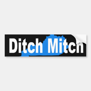 Ditch Mitch Autoaufkleber