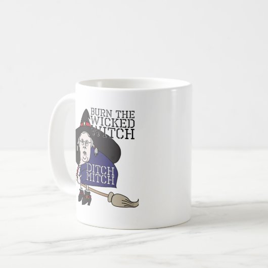 Ditch the Wicked Hexenmilch McConnell Coffee Tasse (Vorderseite Links)