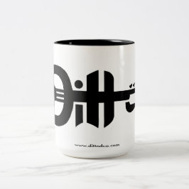 Dito akustische Musik-Tasse Zweifarbige Tasse