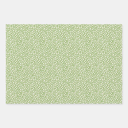 Ditsy Blume Meadow Geschenkpapier Set (Vorderseite)