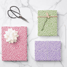Ditsy Blume Meadow Geschenkpapier Set
