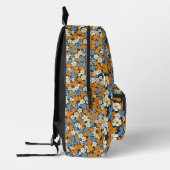 Ditsy Blume Pattern Bedruckter Rucksack (Links)