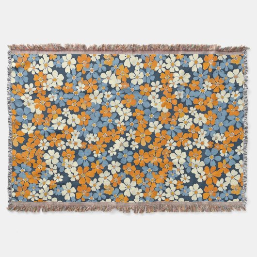 Ditsy Blume Pattern Decke (Vorderseite)